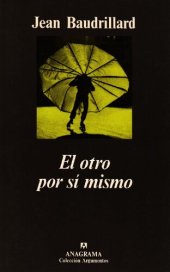 book El otro por sí mismo