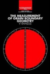 book The Measurement of Grain Boundary Geometry