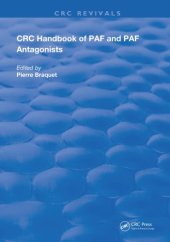 book Handbook of PAF and PAF Antagonists