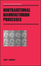 book Nontraditional Manufacturing Processes