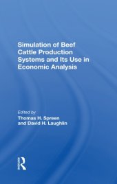 book Simulation Of Beef Cattle Production Systems And Its Use In Economic Analysis