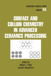 book Surface and Colloid Chemistry in Advanced Ceramics Processing