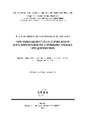 book Организация стратегического планирования на промышленных предприятиях. Монография
