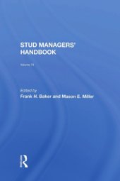 book Stud Managers' Handbook, Vol. 19