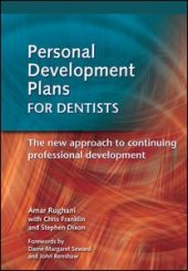 book Personal Development Plans for Dentists: The New Approach to Continuing Professional Development