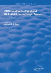 book Handbook of Viral and Rickettsial Hemorrhagic Fevers