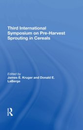 book Third International Symposium On Preharvest Sprouting In Cereals