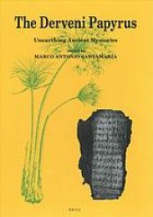 book The Derveni papyrus : unearthing ancient mysteries