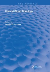 book Clinical Blood Rheology: Volume 2