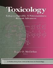 book Tobacco-Specific N-Nitrosamines Recent Advances