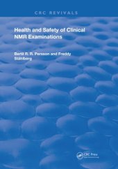 book Health and Safety of Clinical NMR Examinations