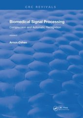 book Biomedical Signal Processing: Volume 2: Compression and Automatic Recognition