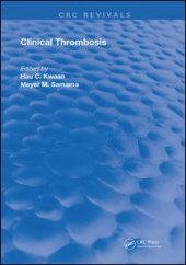 book Clinical Thrombosis