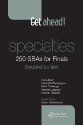 book Get ahead! Specialties: 250 SBAs for Finals