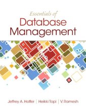 book Essentials of database management