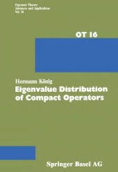 book Eigenvalue distribution of compact operators