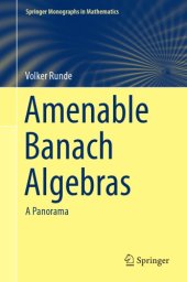 book Amenable Banach algebras. A panorama