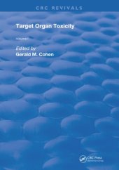 book Target Organ Toxicity: Volume 1