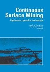 book Continuous surface mining: equipment, operation and design