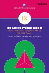 book Contest Problem Book IX: American Mathematics Competitions (AMC 12) 2001-2007