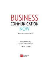 book Business communication now