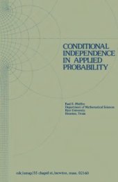 book Conditional independence in applied probability