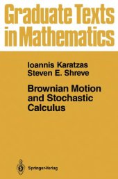 book Brownian motion and stochastic calculus