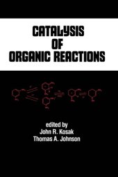 book Catalysis of organic reactions