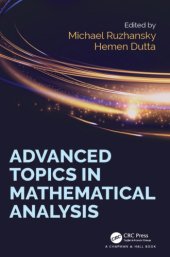 book Advanced topics in mathematical analysis