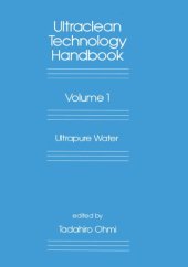 book Ultra-Clean Technology Handbook: Volume 1: Ultra-Pure Water