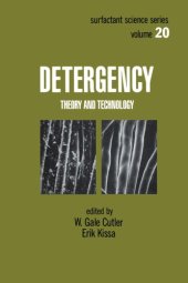 book Detergency: theory and technology