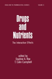 book Drugs and nutrients: the interactive effects