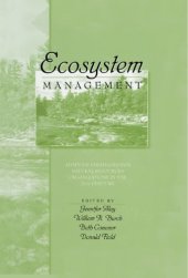 book Ecosystem management: adaptive strategies for natural resources organizations in the twenty-first century