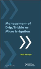 book Management of Drip/Trickle or Micro Irrigation