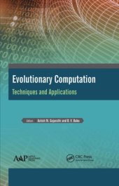 book Evolutionary computation. Techniques and applications