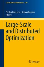 book Large-scale and distributed optimization