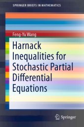 book Harnack inequalities for stochastic partial differential equations