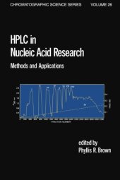 book HPLC in nucleic acid research: methods and applications