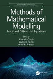 book Methods of mathematical modelling fractional differential equations