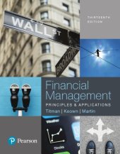 book Financial management: principles and applications