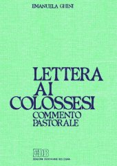 book Lettera ai Colossesi. Commento pastorale