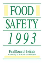 book Food safety 1993