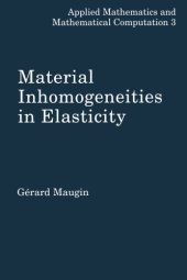 book Material inhomogeneities in elasticity