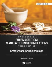 book Handbook of pharmaceutical manufacturing formulations Volume 1