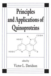 book Principles and applications of quinoproteins