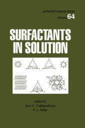 book Surfactants in solution