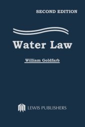 book Water law