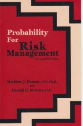 book Probability for risk management