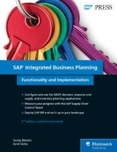 book SAP integrated business planning: functionality and implementation