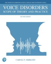 book Voice disorders: scope of theory and practice